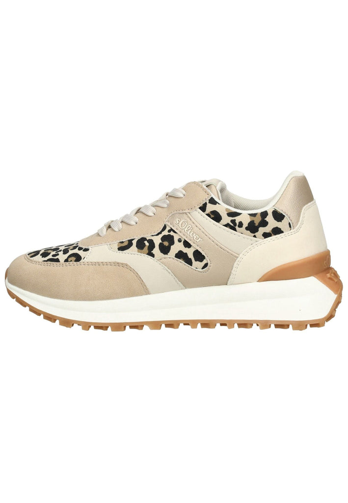 s.Oliver Sneaker Synthetik Leopard