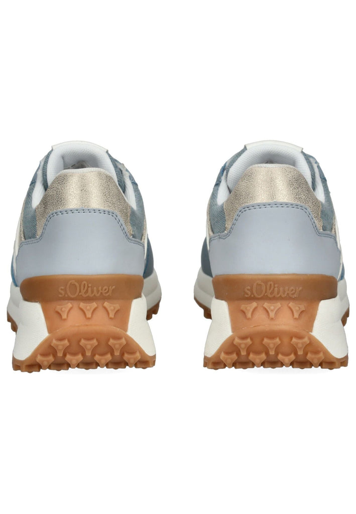 s.Oliver Sneaker Synthetik/Textil Denim