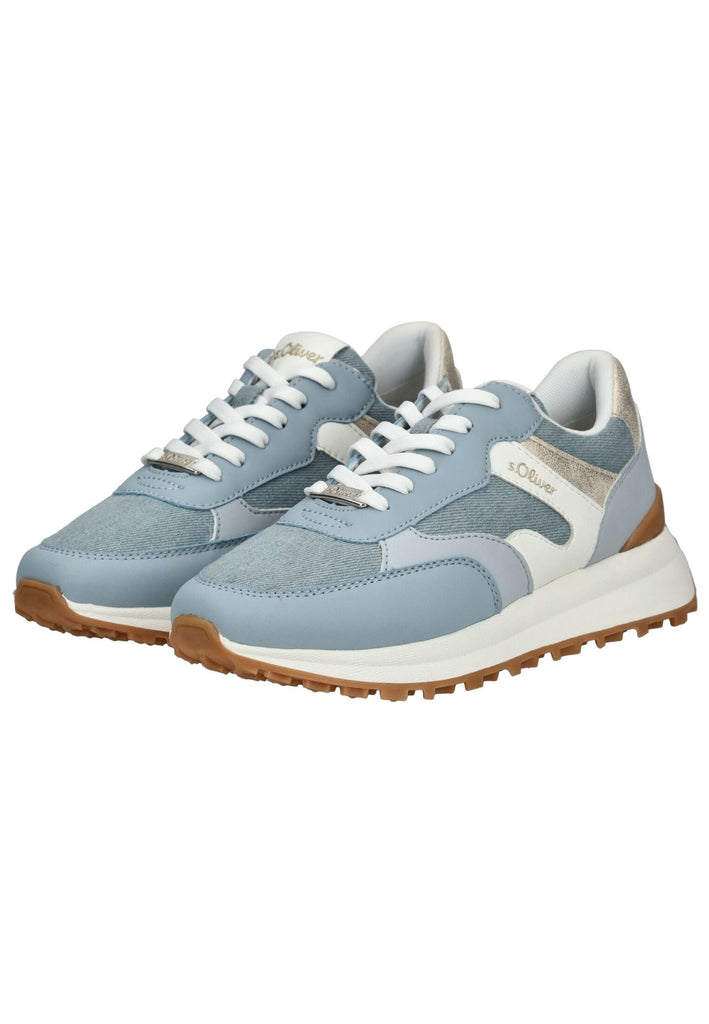 s.Oliver Sneaker Synthetik/Textil Denim