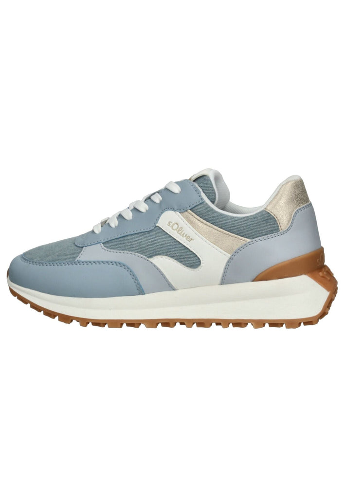 s.Oliver Sneaker Synthetik/Textil Denim
