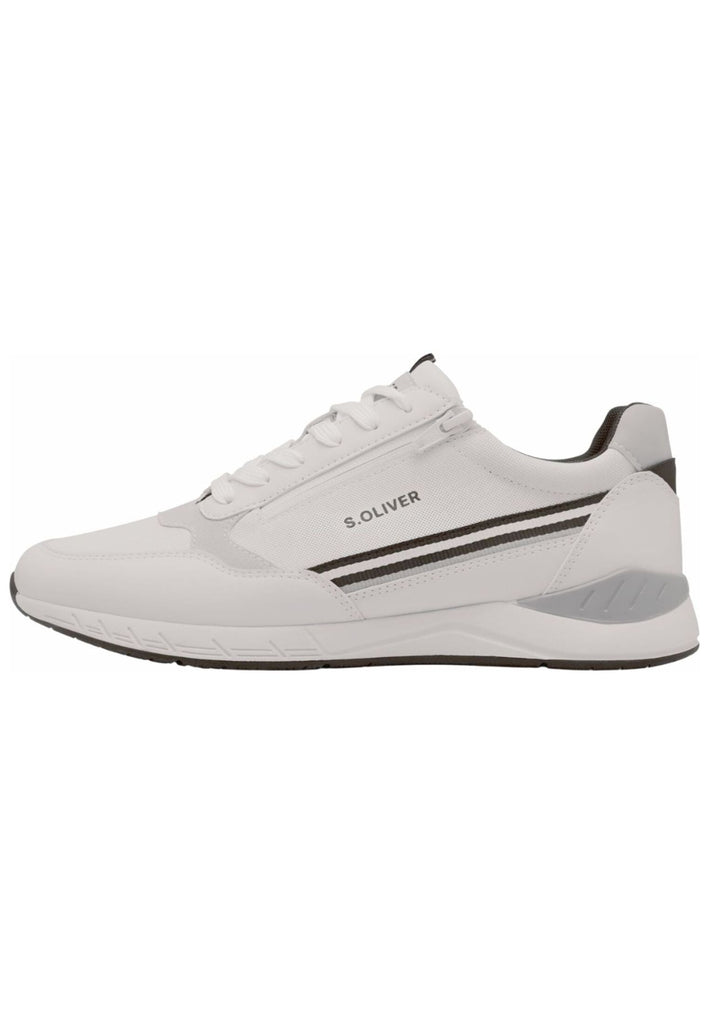 s.Oliver Sneaker Synthetik Weiß