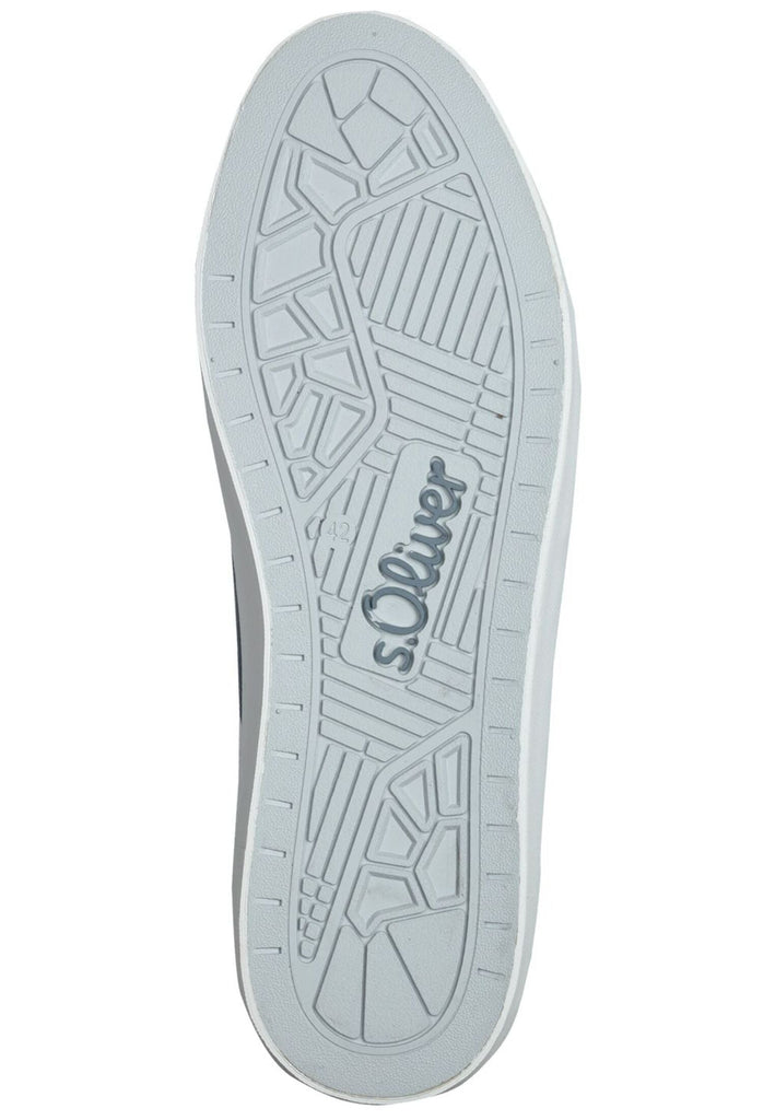 s.Oliver Sneaker Synthetik Weiß/Blau