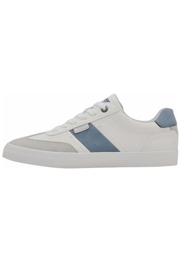 s.Oliver Sneaker Synthetik Weiß/Blau