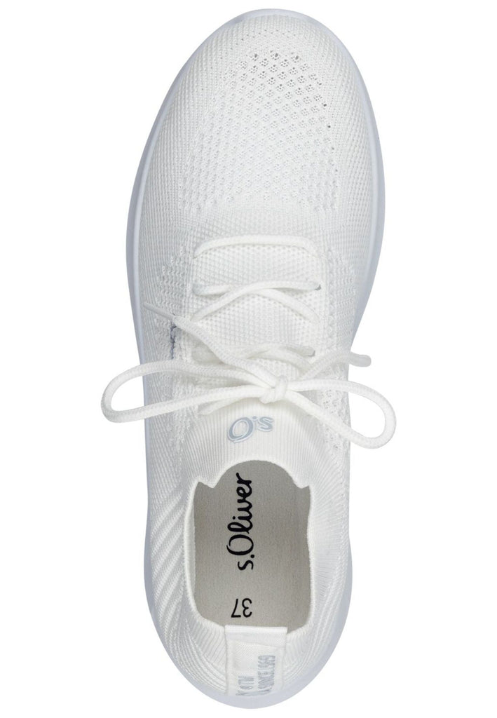 s.Oliver Sneaker Textil Weiß