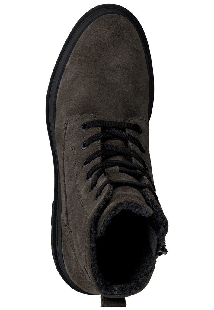 s.Oliver Stiefelette Leder Khaki