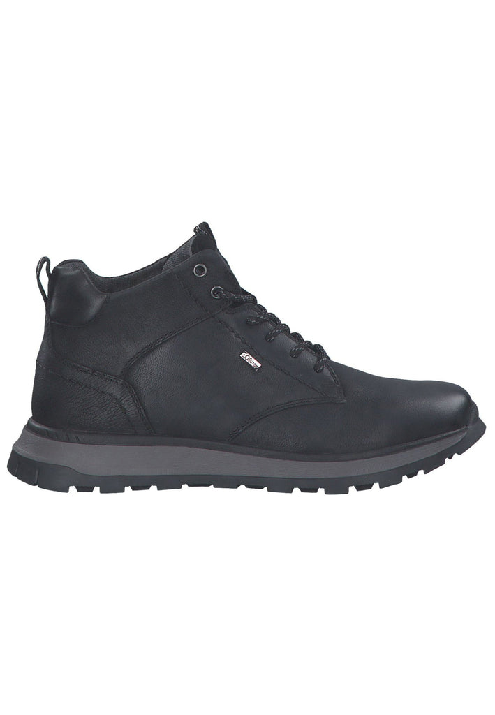 s.Oliver Stiefelette Leder Schwarz