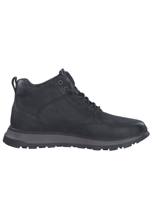 s.Oliver Stiefelette Leder Schwarz