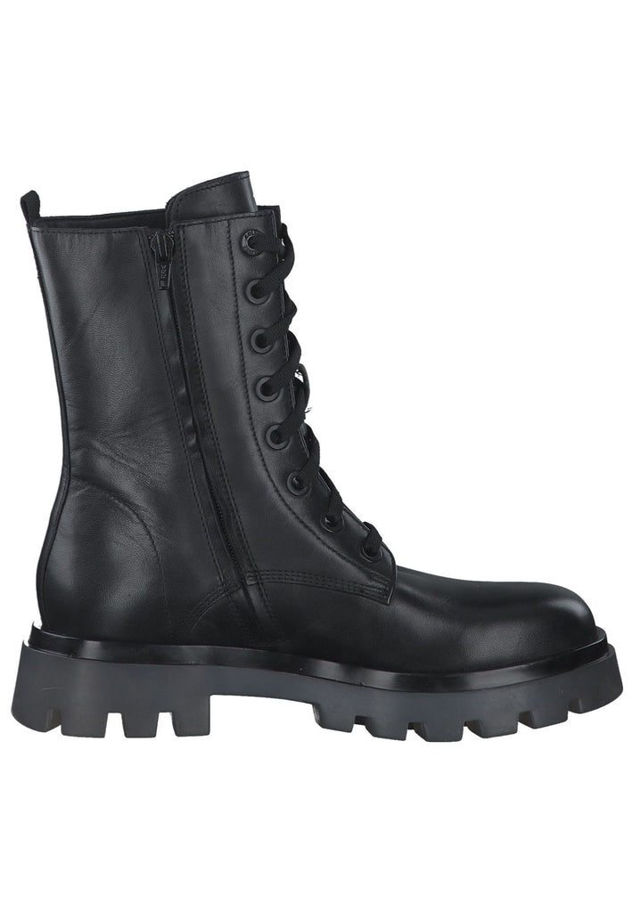 s.Oliver Stiefelette Leder Schwarz