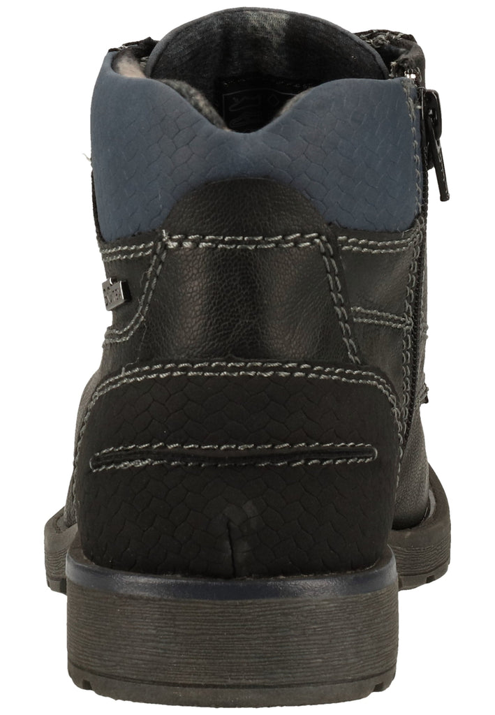 s.Oliver Stiefelette Lederimitat Schwarz