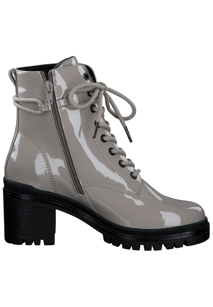 s.Oliver Stiefelette Lederimitat Taupe