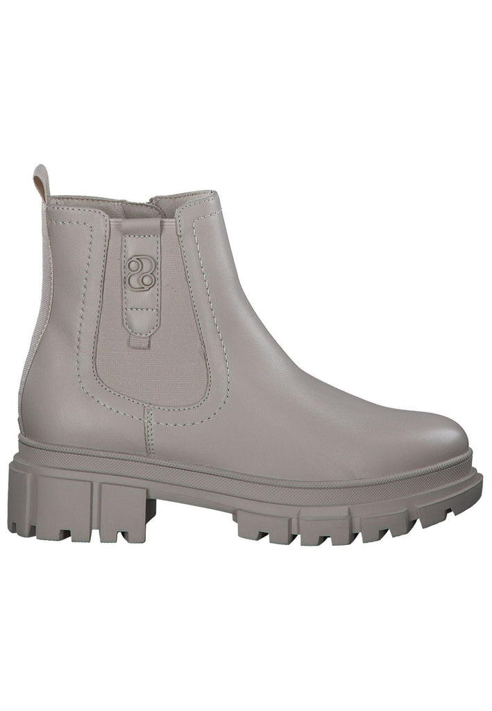 s.Oliver Stiefelette Lederimitat/Textil Ivory