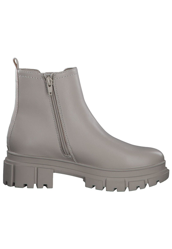 s.Oliver Stiefelette Lederimitat/Textil Ivory