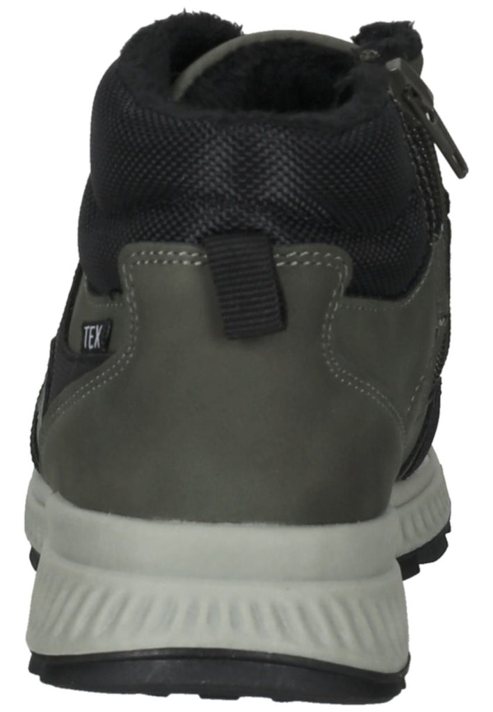 s.Oliver Stiefelette Lederimitat/Textil Khaki Warmfutter