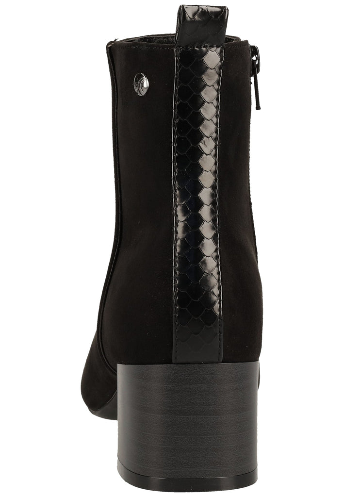 s.Oliver Stiefelette Lederimitat/Textil Schwarz