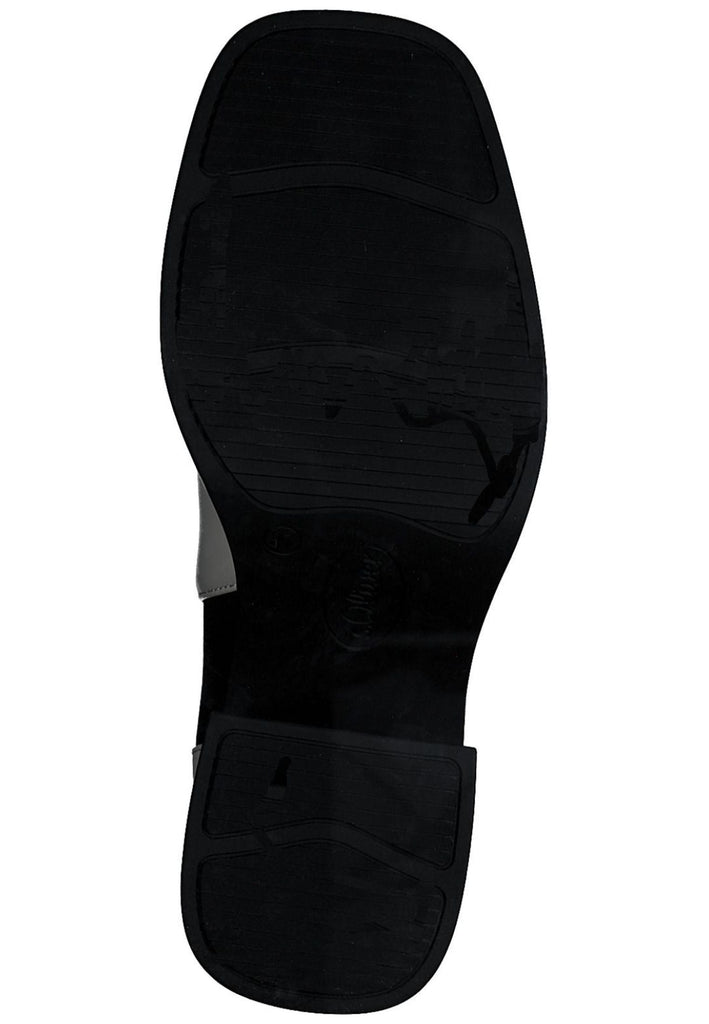 s.Oliver Stiefelette Lederimitat Weiß