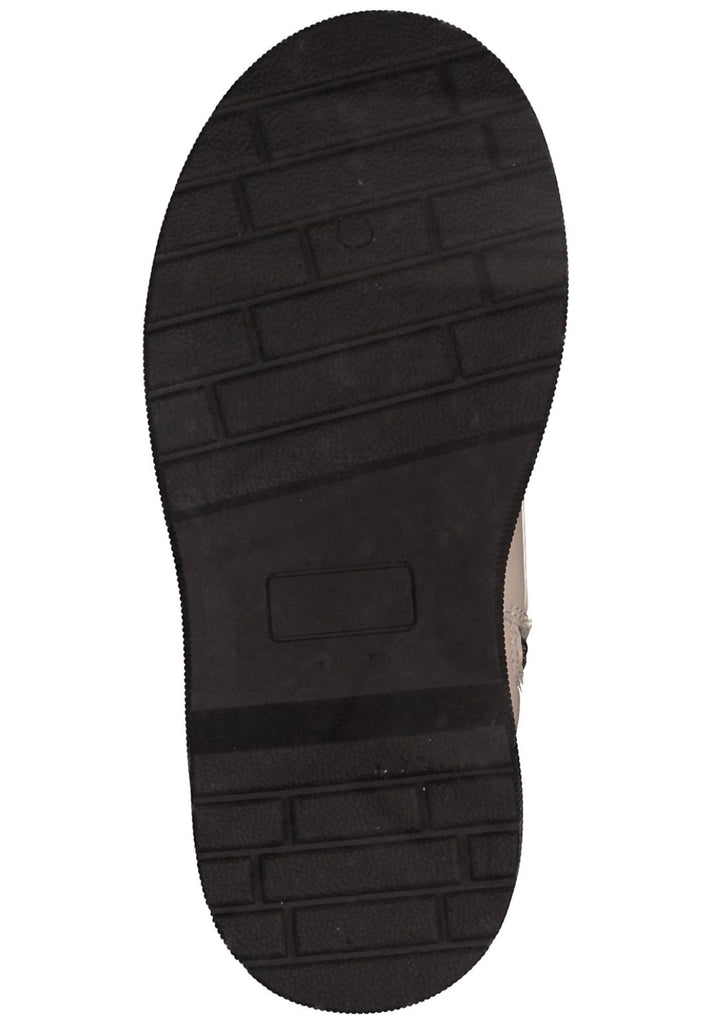 s.Oliver Stiefelette Lederimitat Weiß Lack