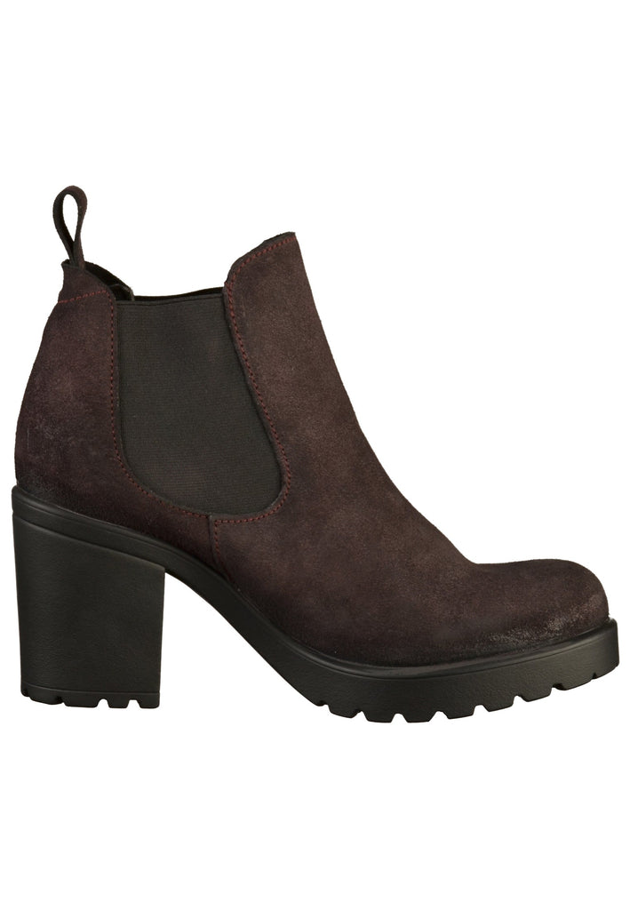 s.Oliver Stiefelette Nubukleder Bordeaux