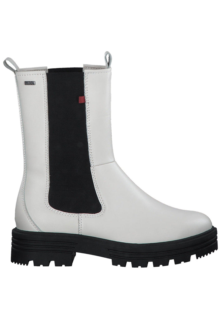 s.Oliver Stiefelette Synthetik Cream