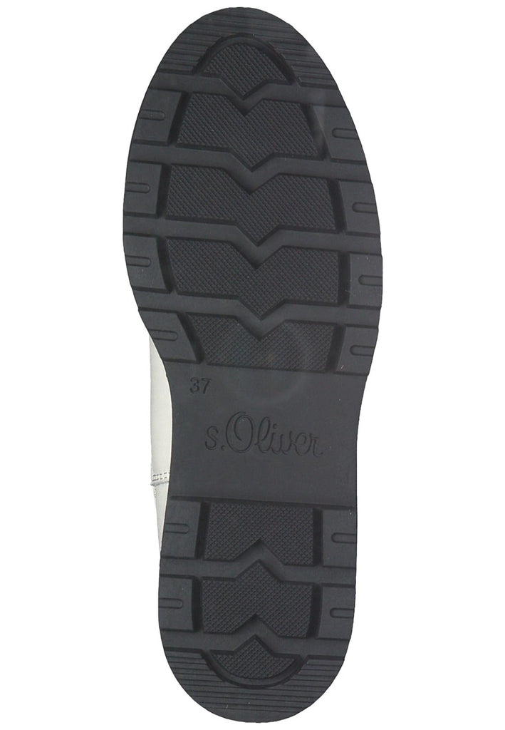 s.Oliver Stiefelette Synthetik Cream