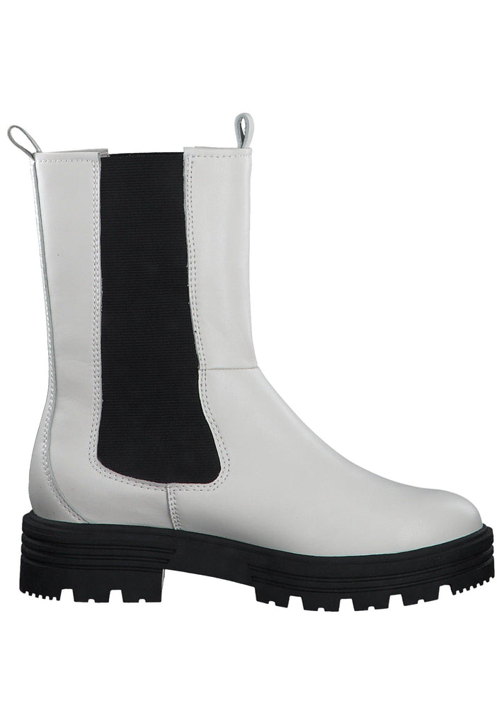 s.Oliver Stiefelette Synthetik Cream