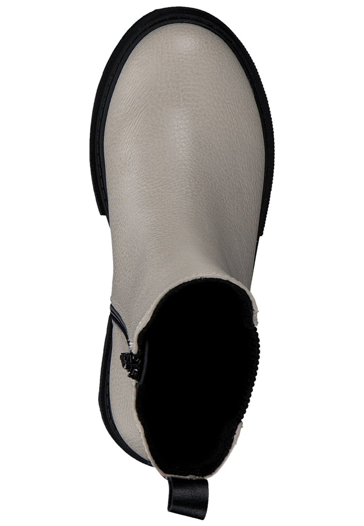 s.Oliver Stiefelette Synthetik Cream