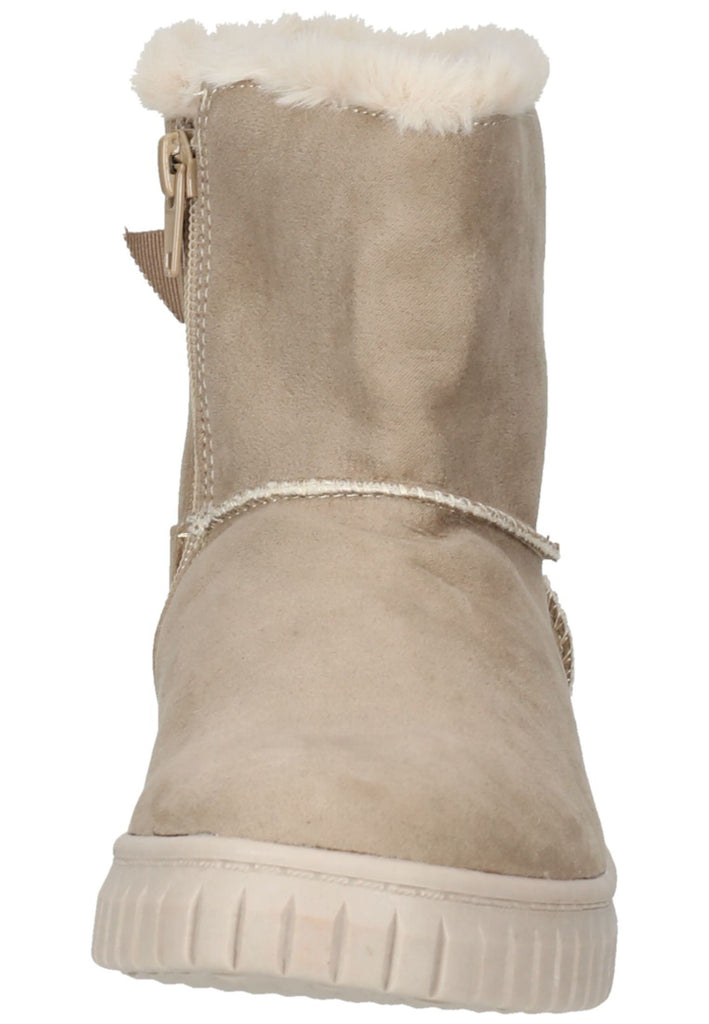 s.Oliver Stiefelette Textil Beige