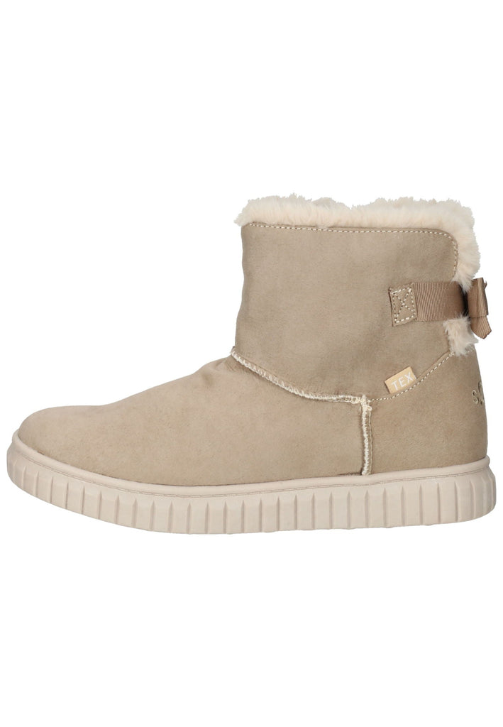 s.Oliver Stiefelette Textil Beige