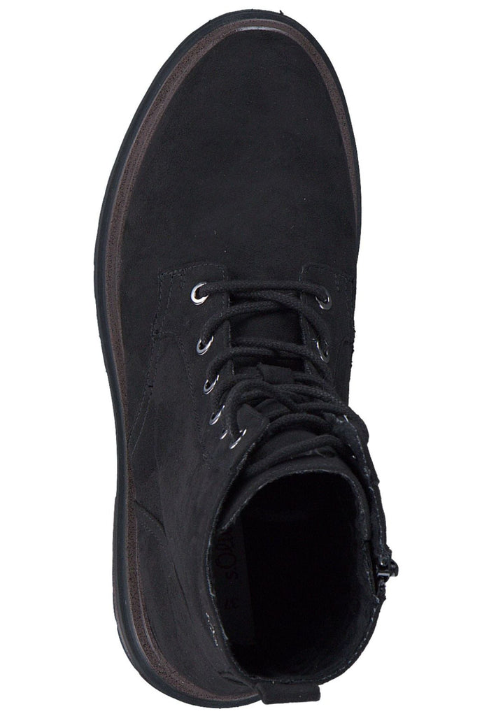 s.Oliver Stiefelette Textil Black