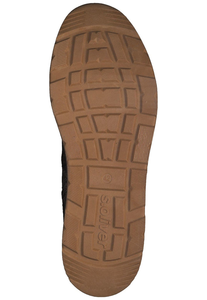 s.Oliver Stiefelette Textil Dunkelbraun