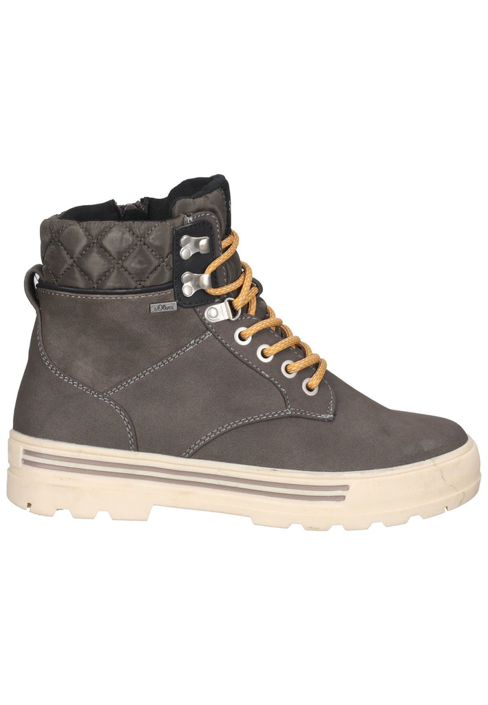 s.Oliver Stiefelette Textil Dunkelgrau