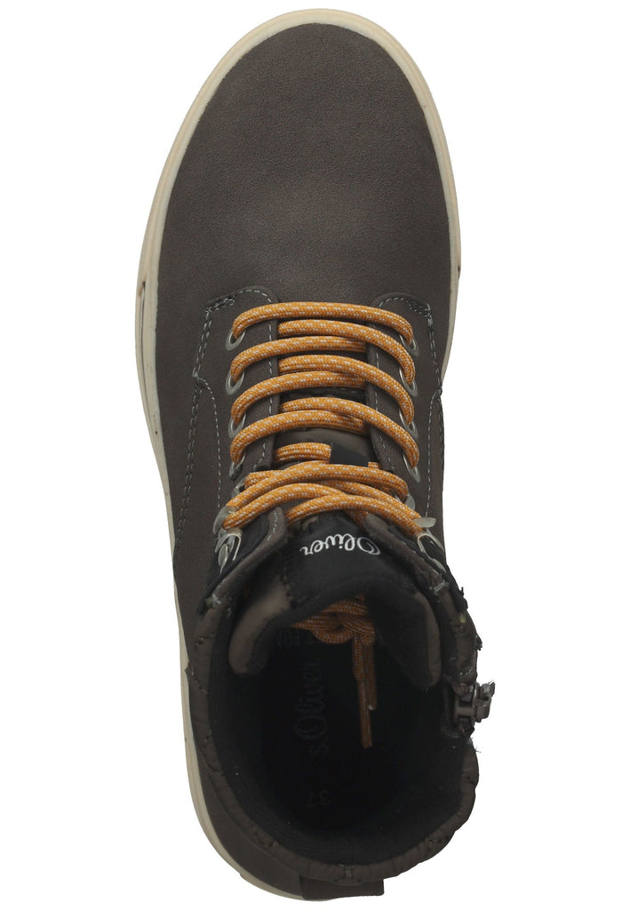 s.Oliver Stiefelette Textil Dunkelgrau