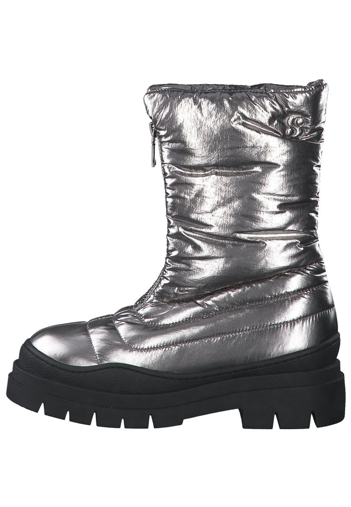 s.Oliver Stiefelette Textil Pewter