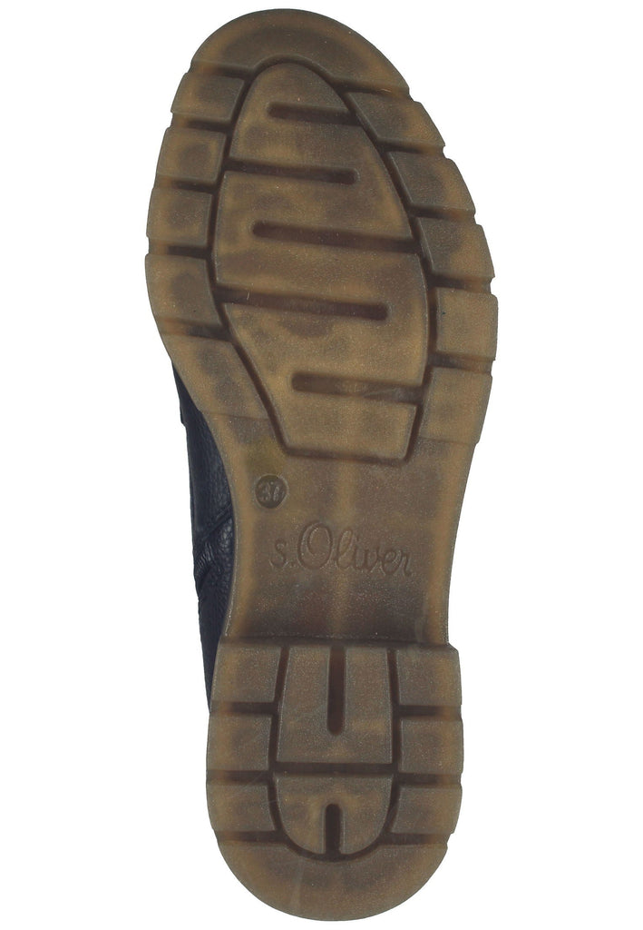 s.Oliver Stiefelette Textil Schwarz