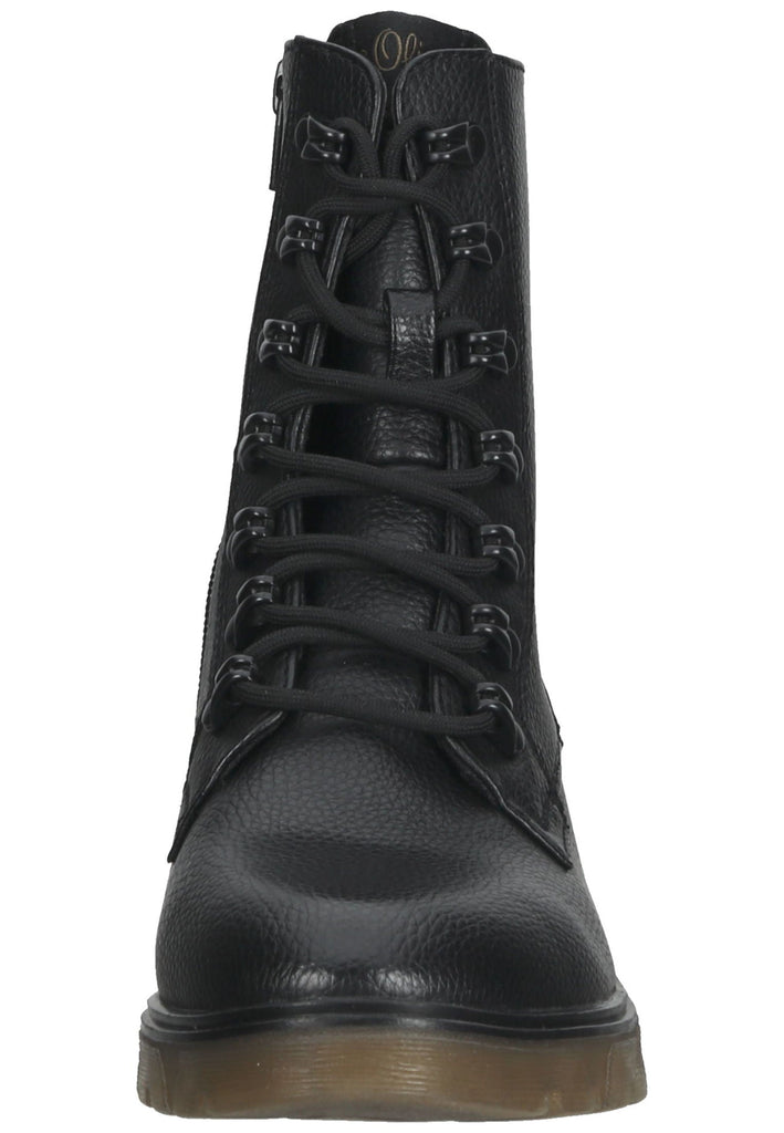 s.Oliver Stiefelette Textil Schwarz
