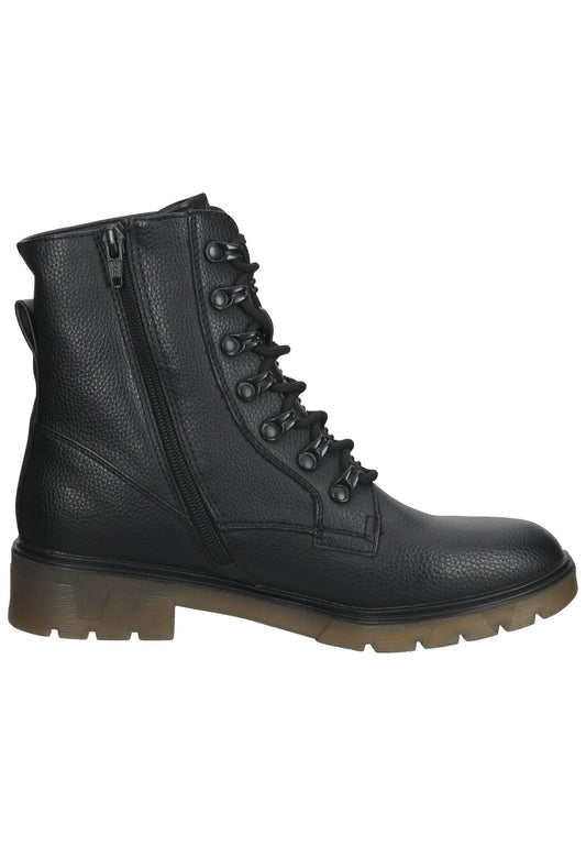 s.Oliver Stiefelette Textil Schwarz