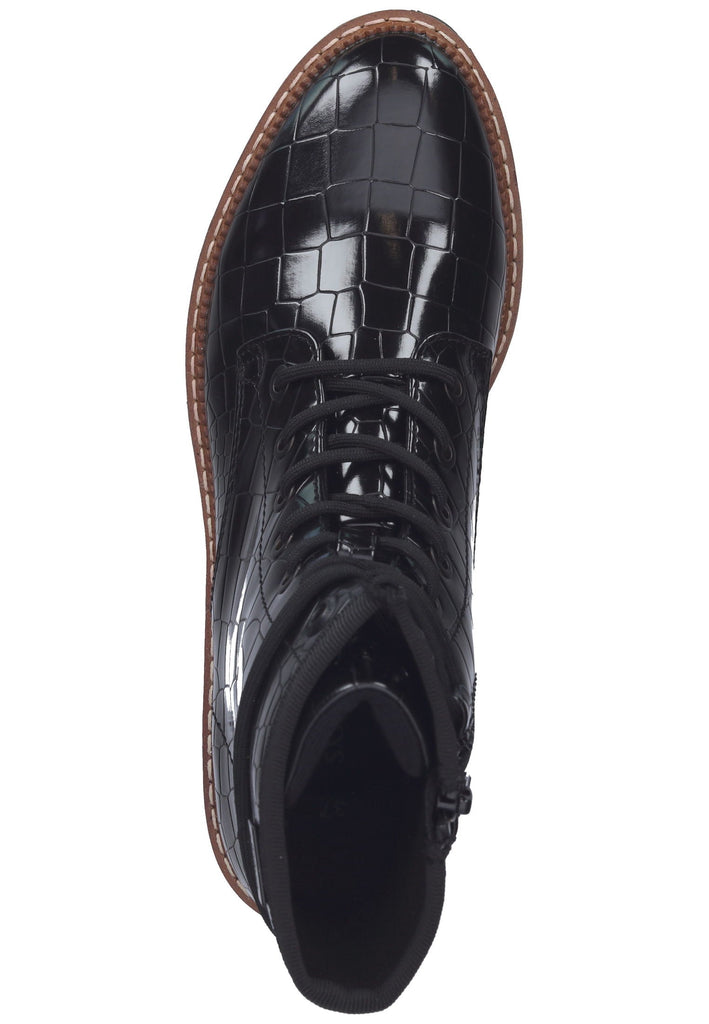 s.Oliver Stiefelette Textil Schwarz