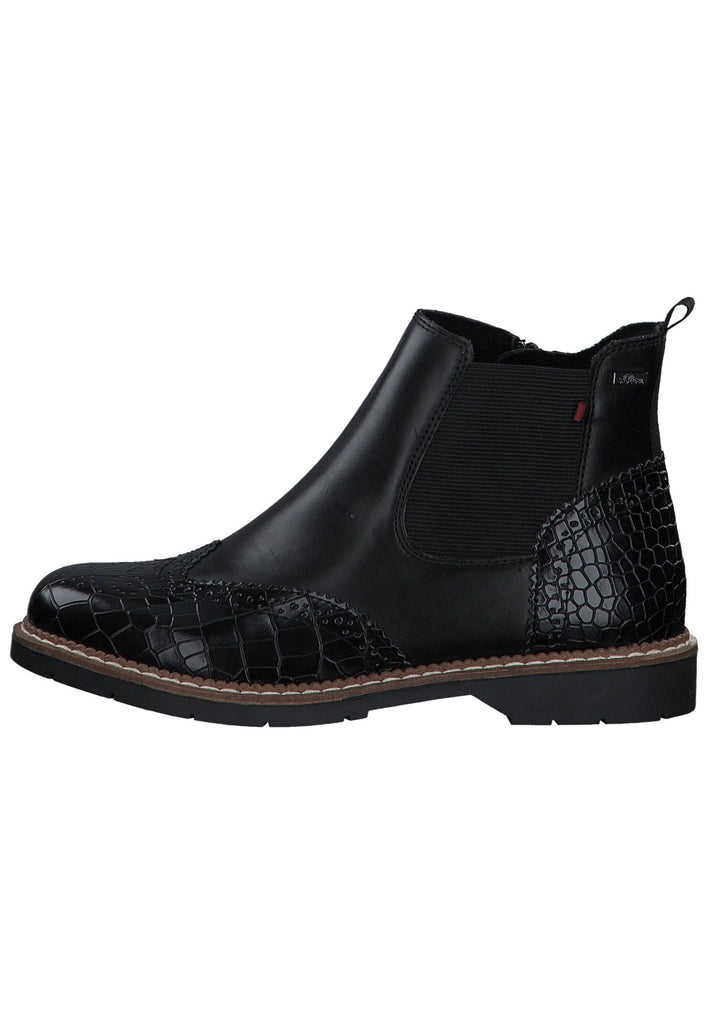 s.Oliver Stiefelette Textil Schwarz