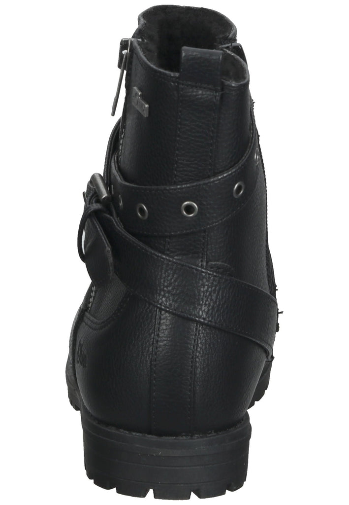 s.Oliver Stiefelette Textil Schwarz Warmfutter