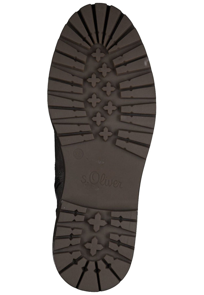 s.Oliver Stiefelette Textil Taupe
