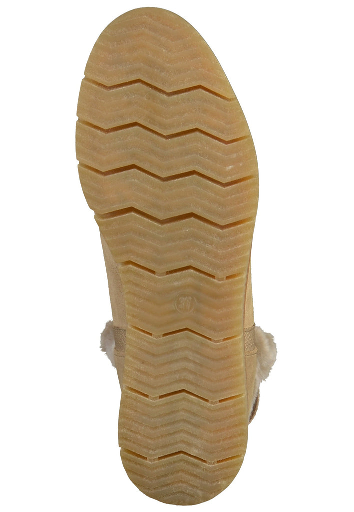 s.Oliver Stiefelette Veloursleder Pepper