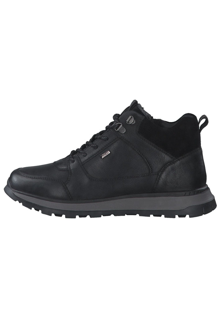 Stiefeletten s.Oliver Stiefelette Leder Schwarz Warmfutter
