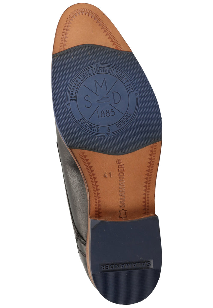 Salamander Businessschuhe Glattleder Schwarz