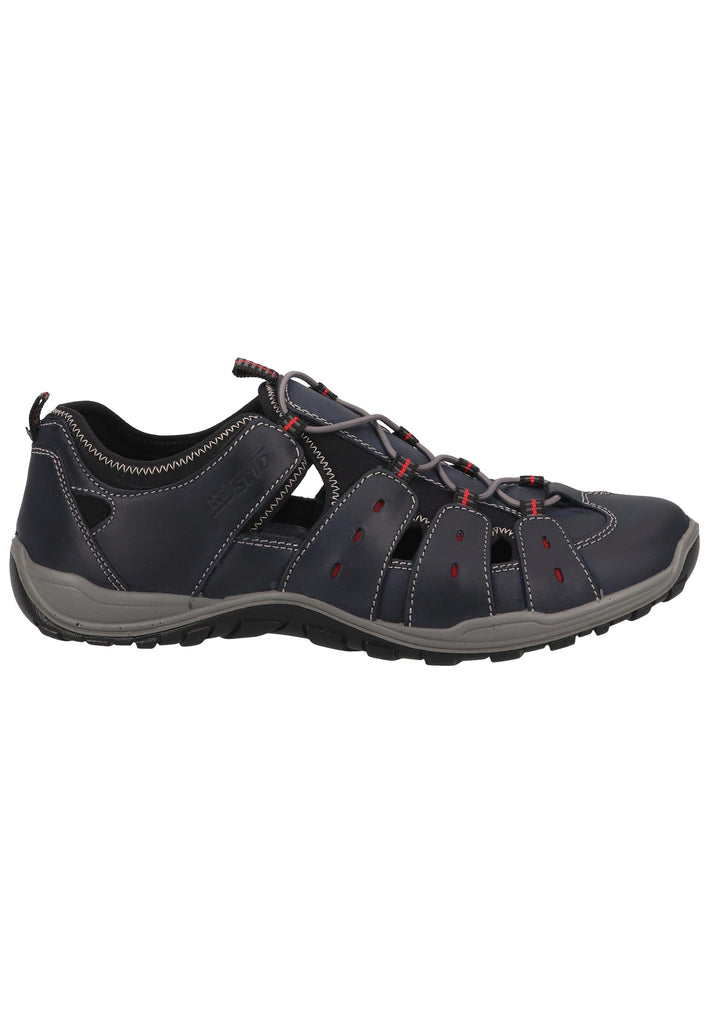 Salamander Halbschuhe Leder Navy