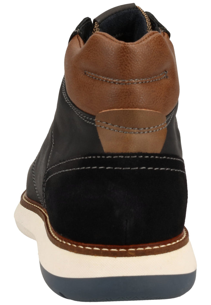 Salamander Halbschuhe Leder Navy