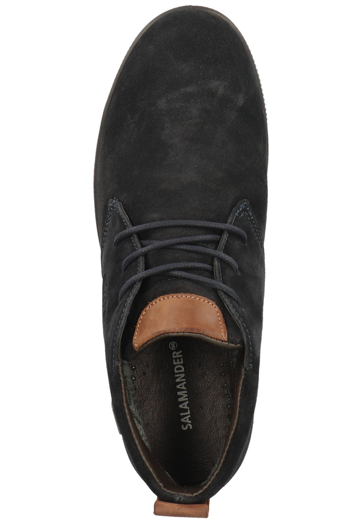 Salamander Halbschuhe Leder Navy