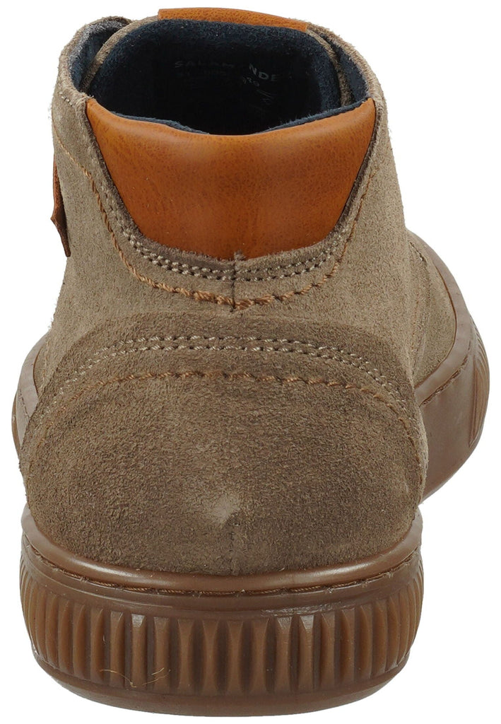 Salamander Halbschuhe Veloursleder Taupe Warmfutter