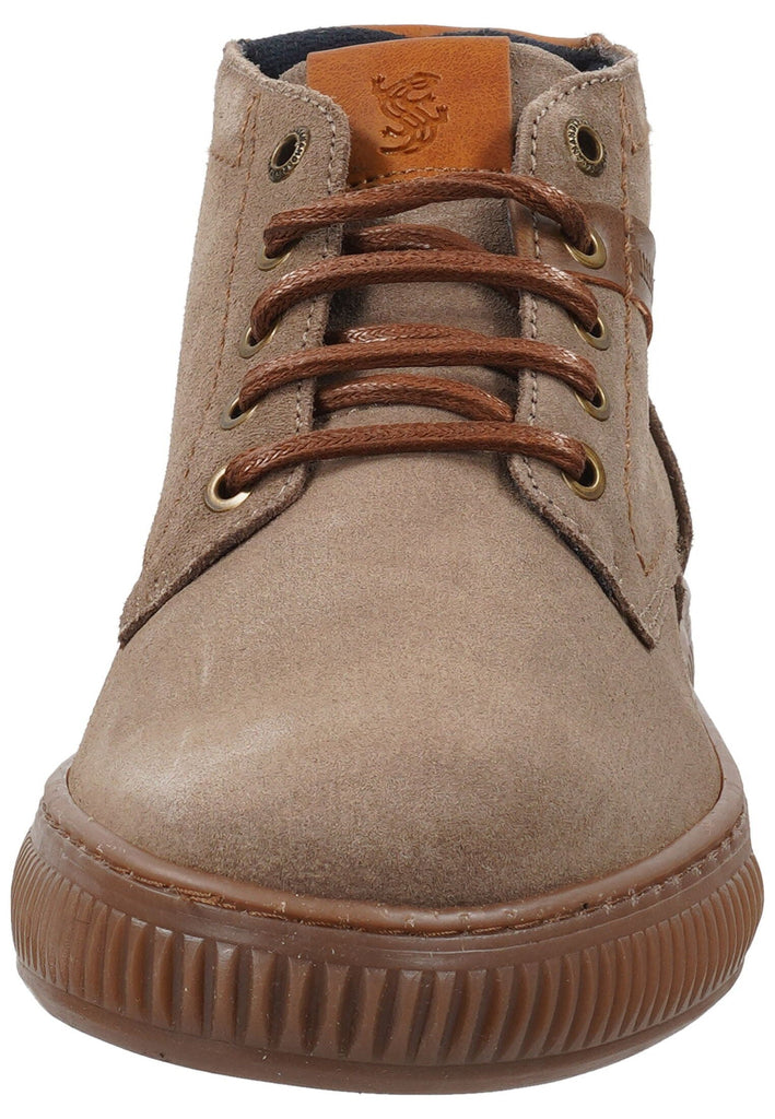 Salamander Halbschuhe Veloursleder Taupe Warmfutter