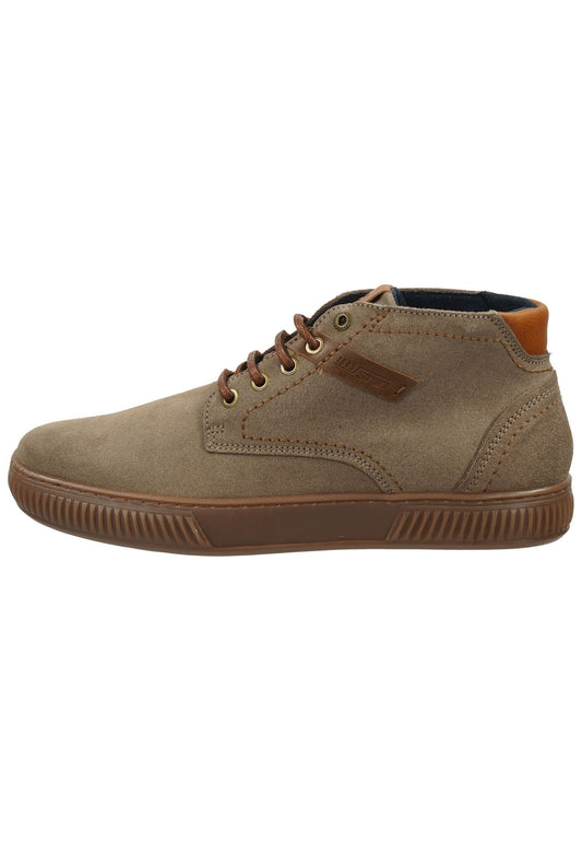 Salamander Halbschuhe Veloursleder Taupe Warmfutter