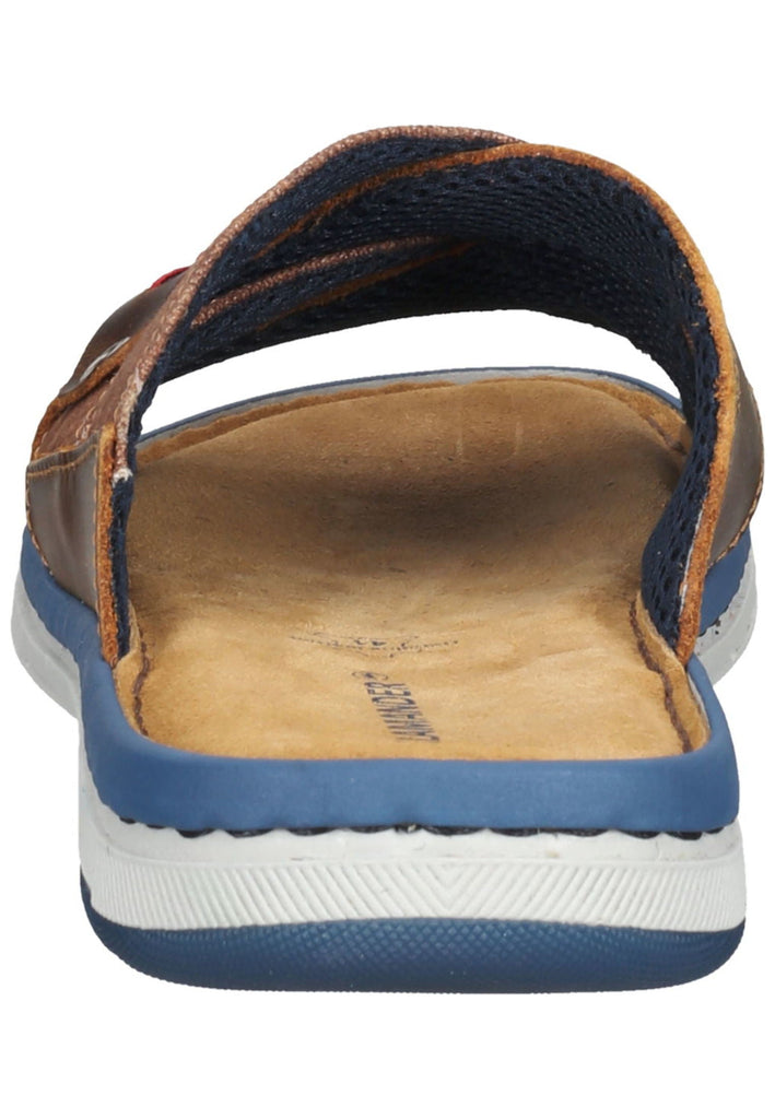 Salamander Pantoletten Leder Cognac