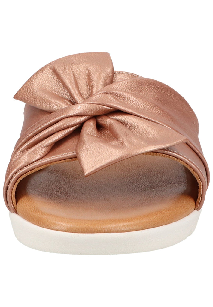 Salamander Pantoletten Leder Rosegold